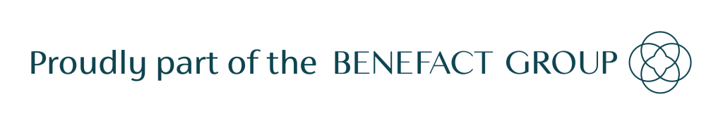 Proudly part of the benefact group logo